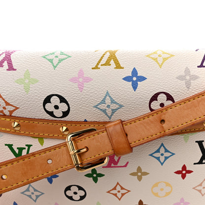 Louis Vuitton Monogram Multicolor Sologne White 14 of 15