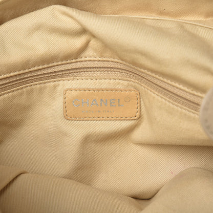 Chanel Distressed Lambskin Vintage Ligne Lady Braid Tote Ivory 6 of 14