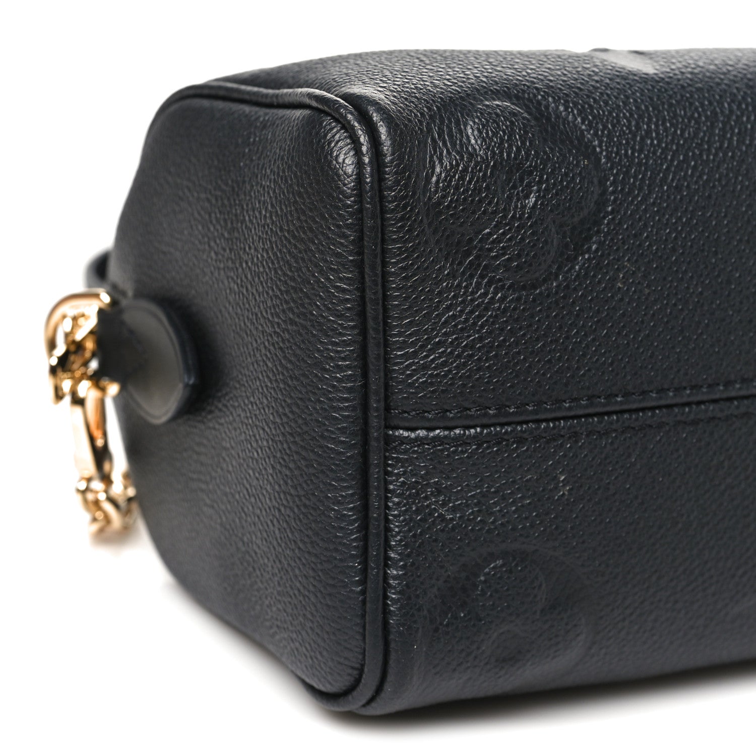 Louis Vuitton Empreinte Monogram Giant Speedy Bandouliere 20 Black 7 of 9