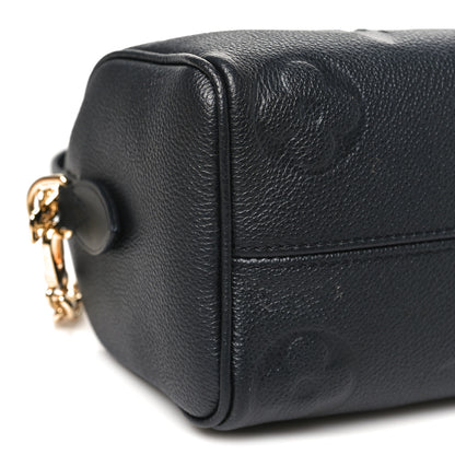 Louis Vuitton Empreinte Monogram Giant Speedy Bandouliere 20 Black 7 of 9