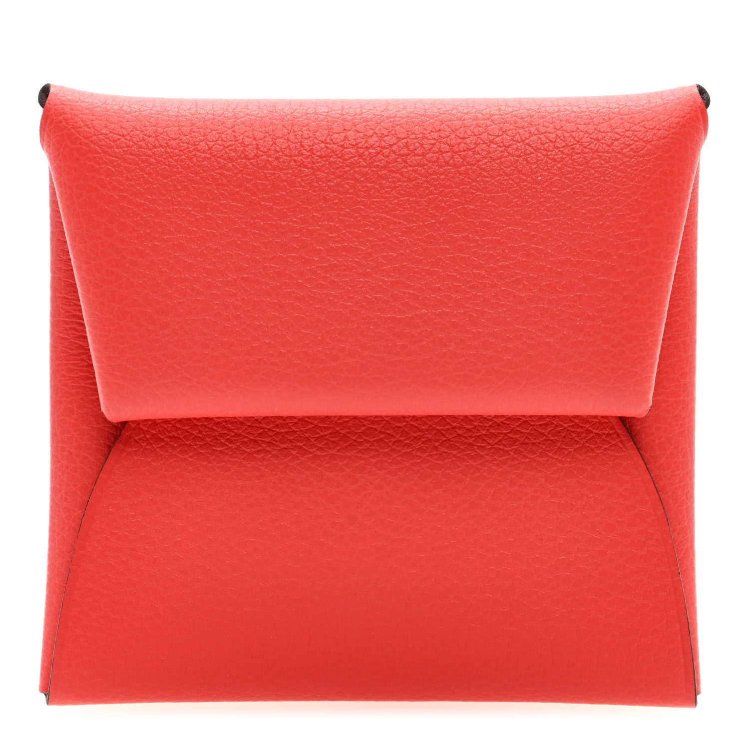 Hermes Evercolor Bastia Verso Coin Purse Rose Texas Sienne 1 of 7