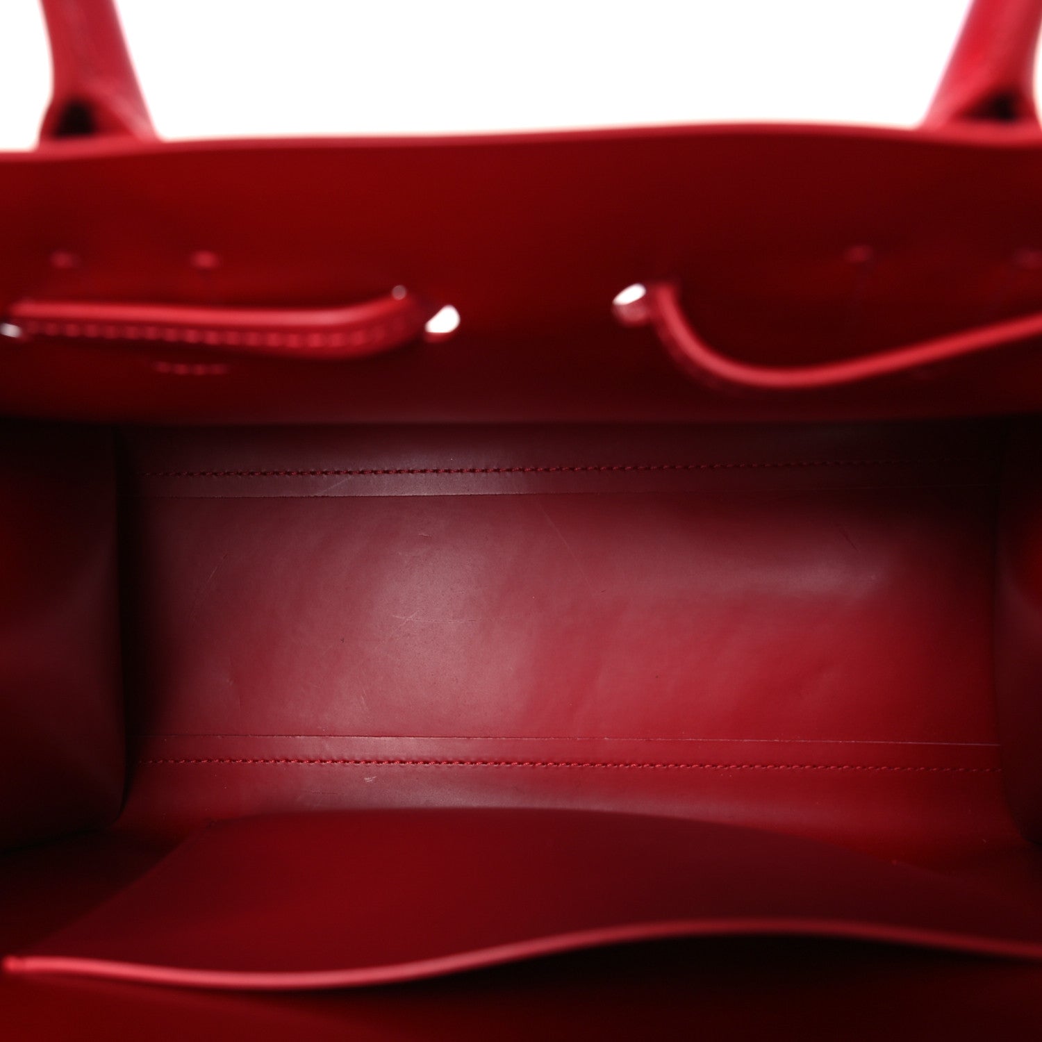 Mansur Gavriel Calfskin Mini Sun Bag Flamma 5 of 8