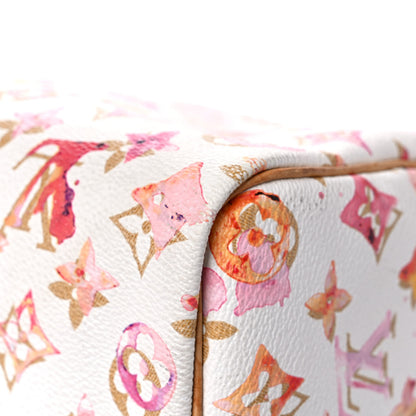 Louis Vuitton Watercolor Aquarelle Speedy 35 White 14 of 27