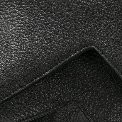 Saint Laurent Grained Deerskin Bea Tote Black 14 of 15