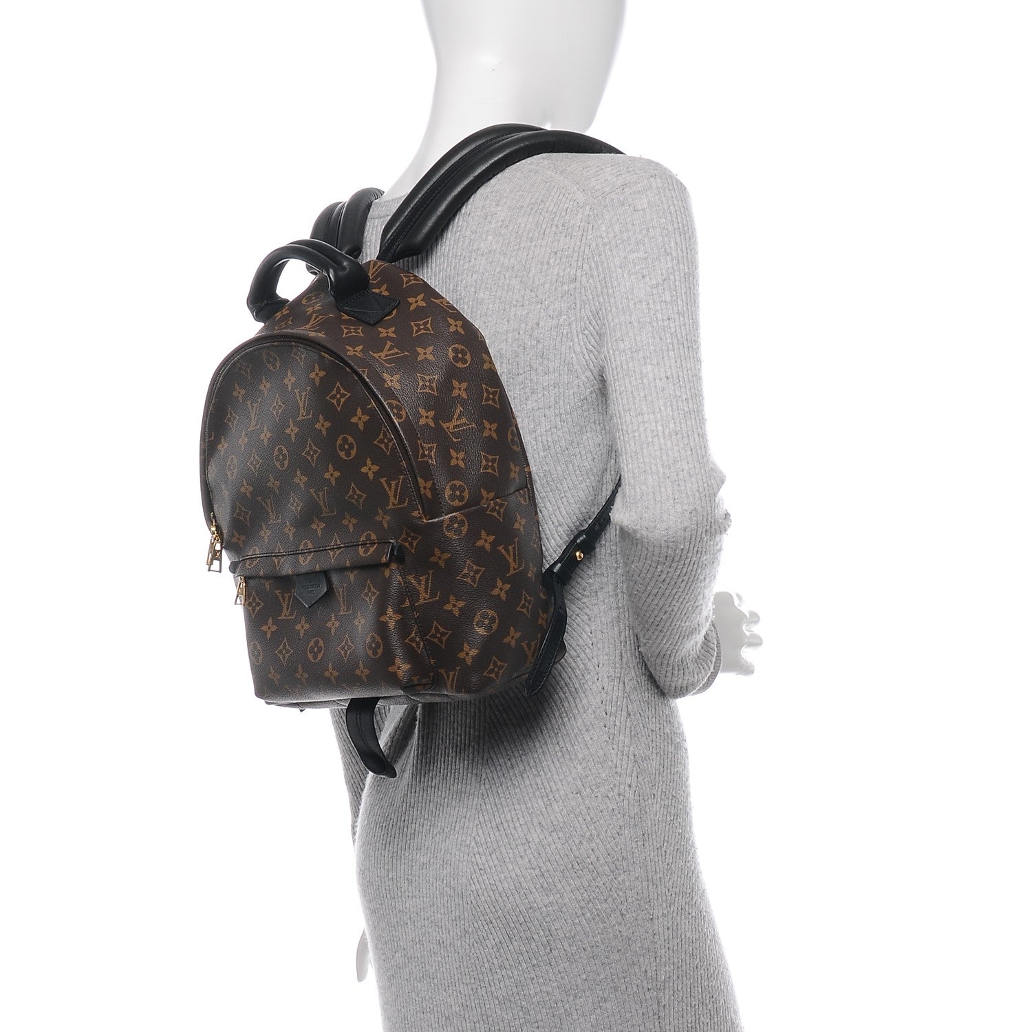 Louis Vuitton Monogram Palm Springs Backpack MM 2 of 9