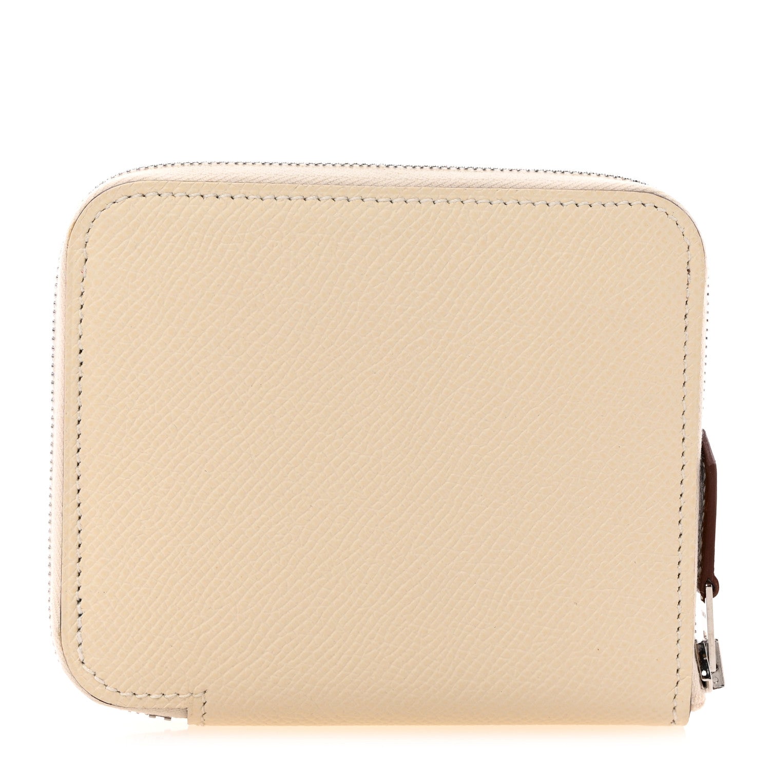 Hermes Epsom Silk'in Compact Wallet Nata Colvert 1 of 11