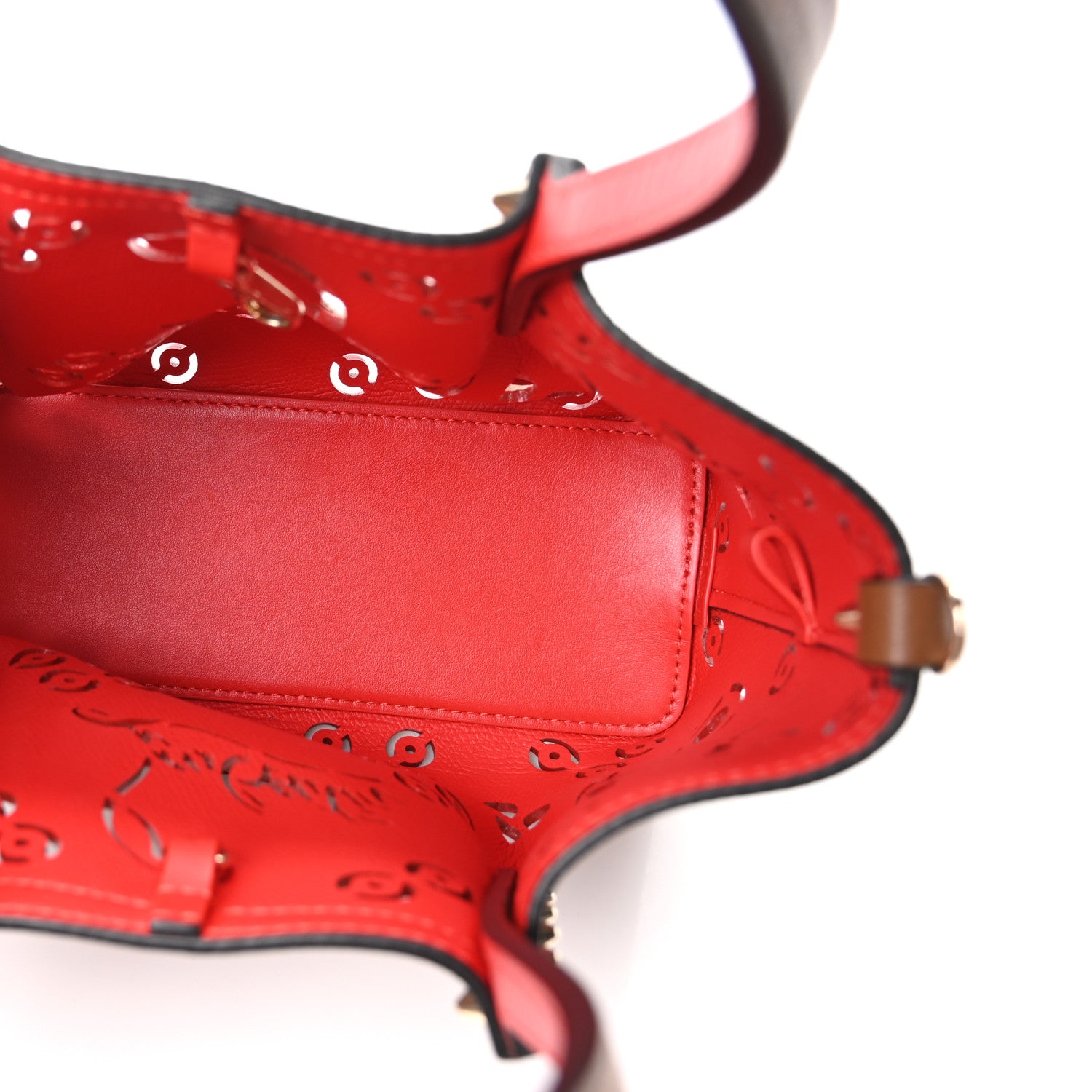 Christian Louboutin Calfskin Loubinthesky Mini Perforated Cabarock