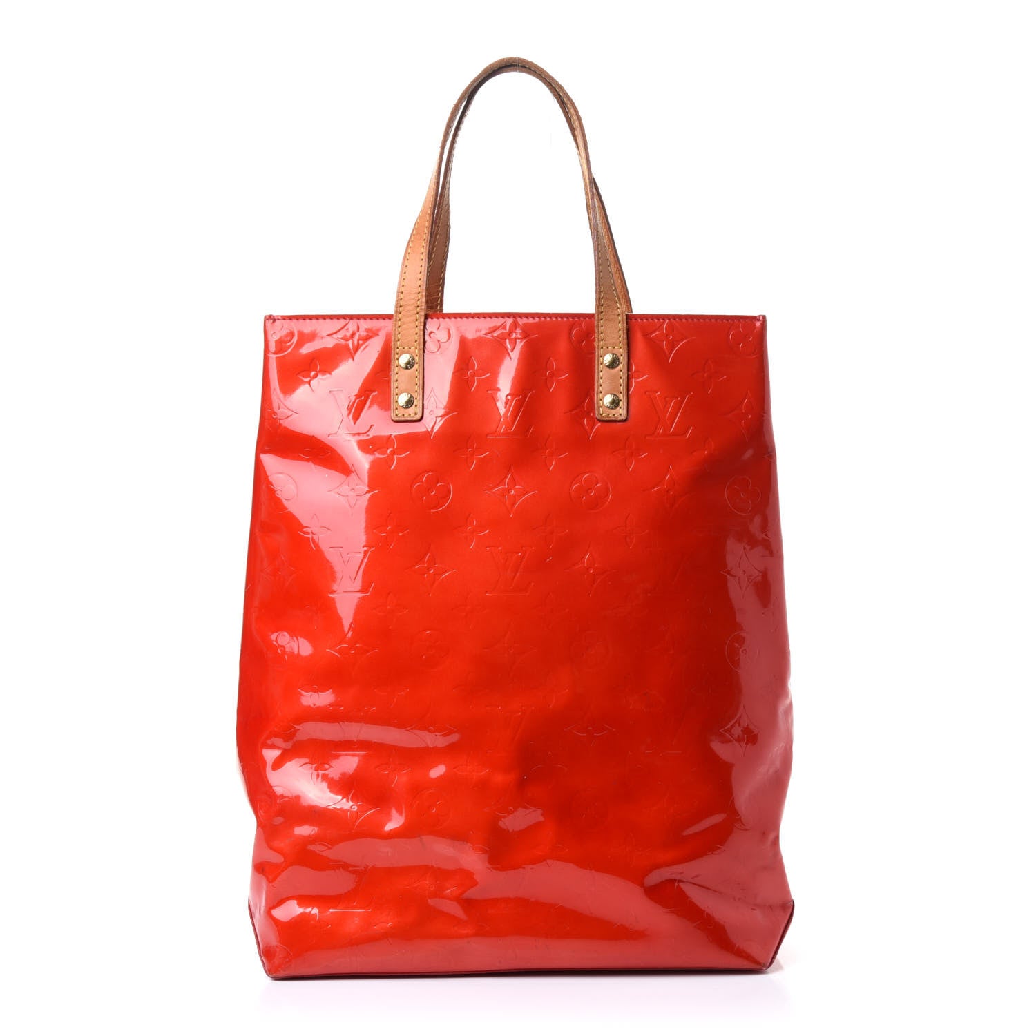 Louis Vuitton Vernis Reade MM Rouge 1 of 6