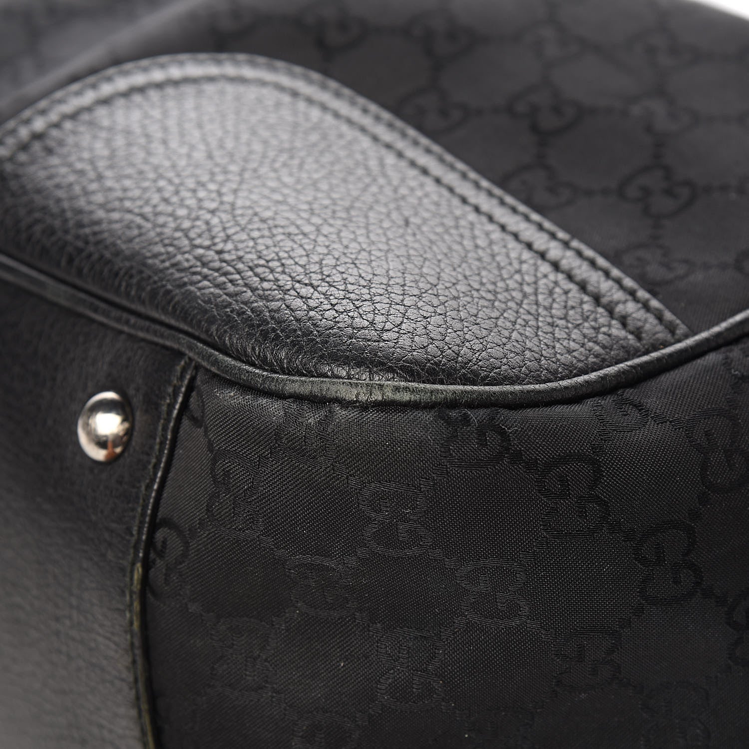 Gucci Monogram Large Princy Tote Black 13 of 19