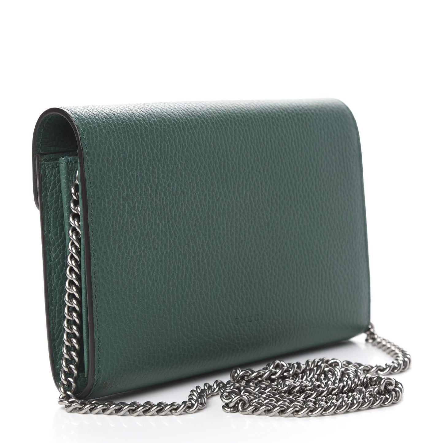 Calfskin Mini Dionysus Chain Wallet Emerald