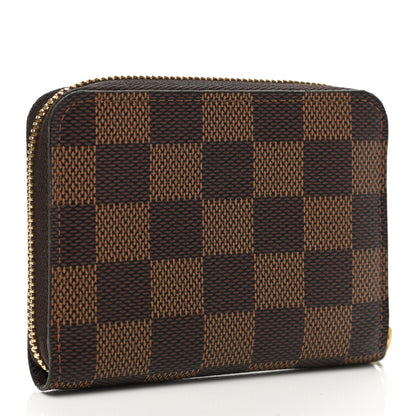 Louis Vuitton Damier Ebene Zippy Coin Purse 3 of 9