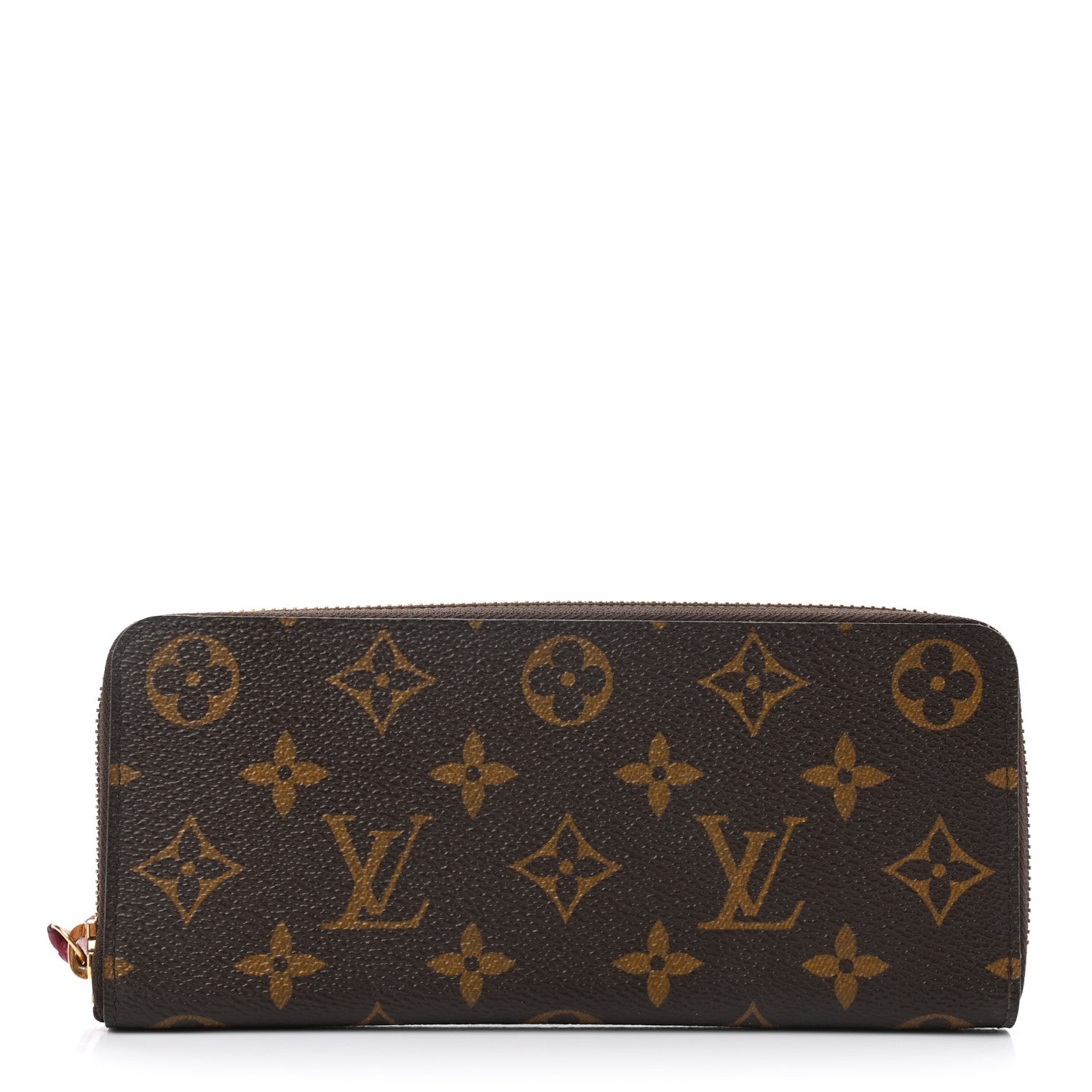 Louis Vuitton Monogram Clemence Wallet Fuchsia 1 of 7