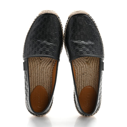 Gucci Microguccissima Signature Espadrilles 38 Black 2 of 9