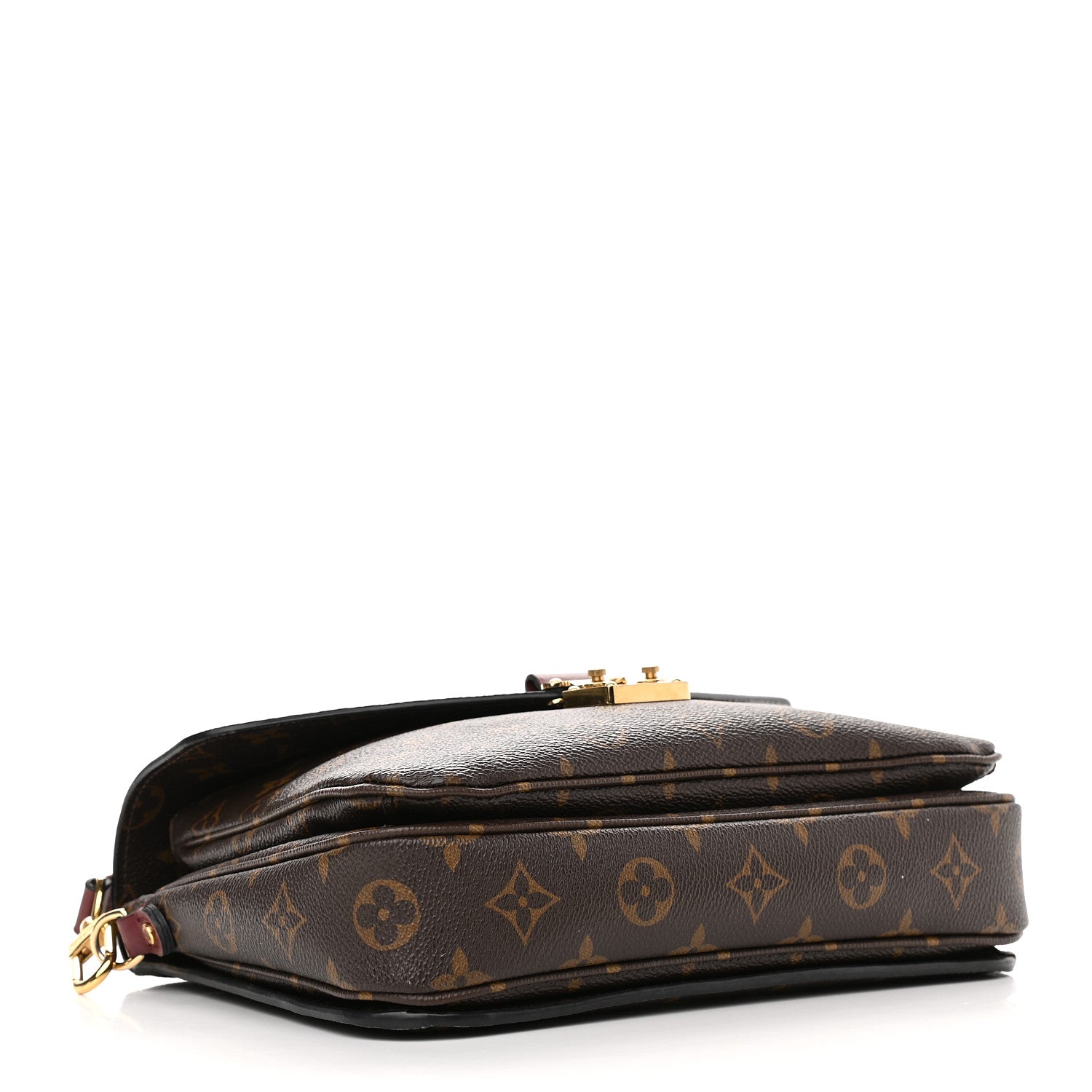 Louis Vuitton Monogram Braided Pochette Metis Safran 4 of 8