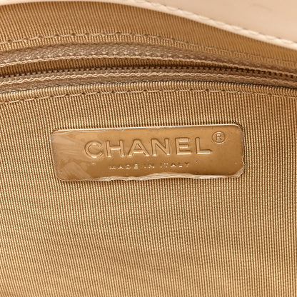 Chanel Glazed Calfskin Quilted State Of The Art Hobo White 5 of 9