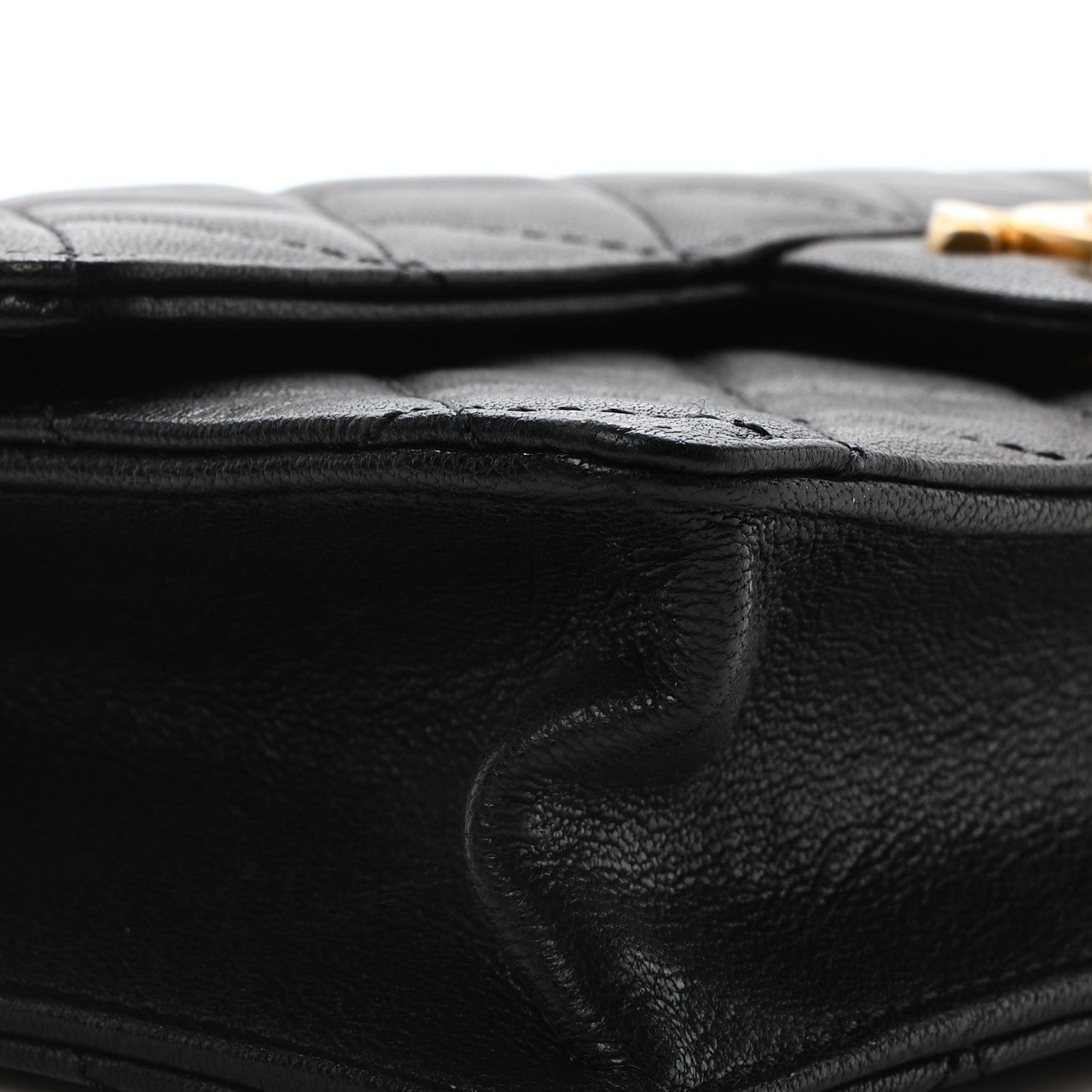 Chanel Goatskin Quilted Small Chic Pearls Flap Black 9 of 11