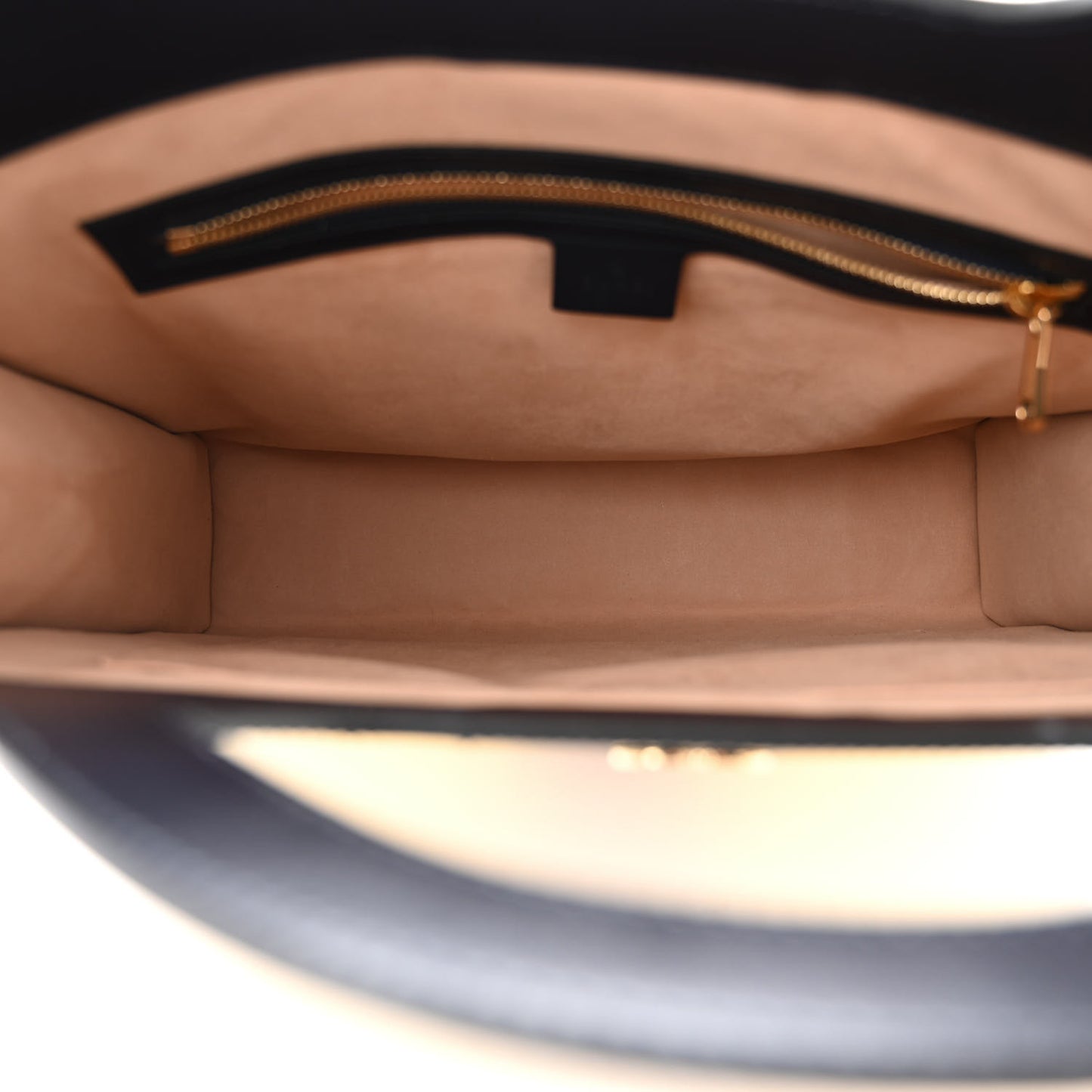 GG Supreme Monogram Textured Calfskin Web Medium Ophidia Slip Handle Tote Yellow