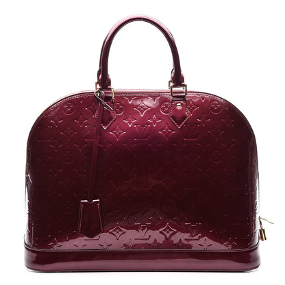 Louis Vuitton Vernis Alma MM Rouge Fauviste 1 of 7