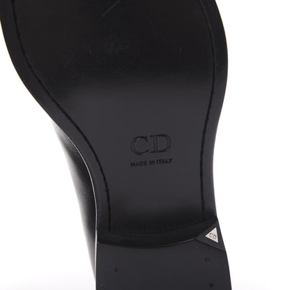 Christian Dior Brushed Calfskin Derby Shoes 39 Black 5 of 8