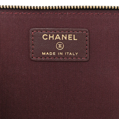 Chanel Lambskin Quilted Small Vanity Case With Chain Black 6 of 10