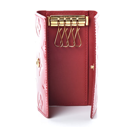 Louis Vuitton Vernis Multicles 4 Key Holder Pomme D'Amour 5 of 7