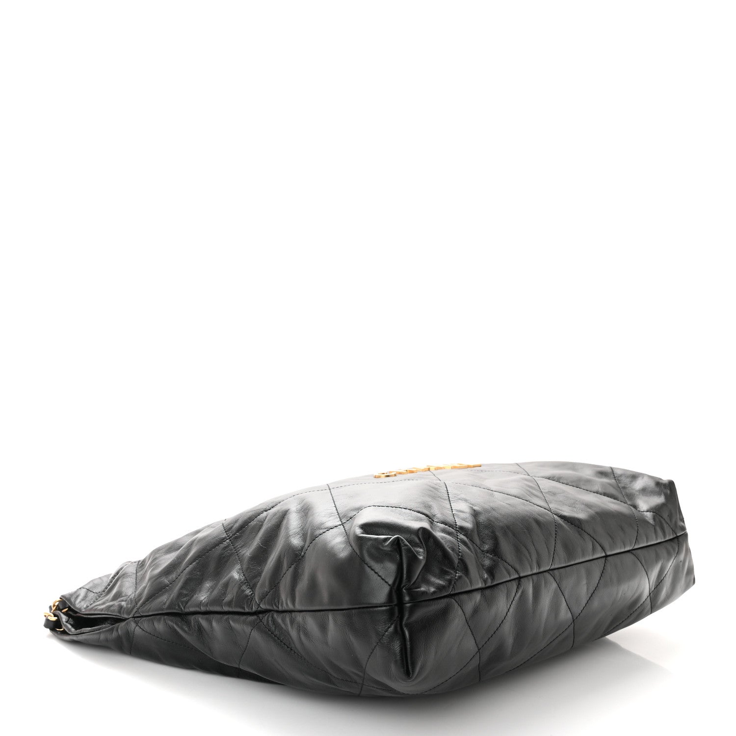 Chanel Shiny Calfskin Quilted Chanel 22 Black 5 of 11