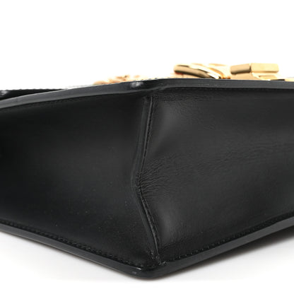Gucci Calfskin Small Sylvie Shoulder Bag Black 9 of 10