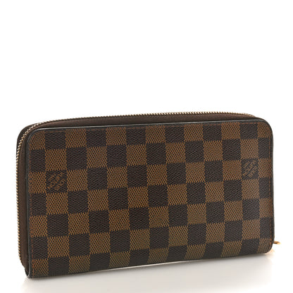 Louis Vuitton Damier Ebene Zippy Organizer Wallet 3 of 8