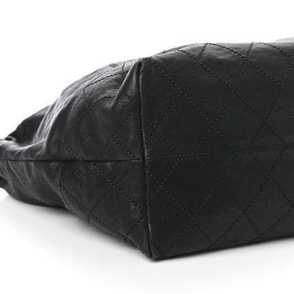 Chanel Calfskin Baby Coco Cabas Black 8 of 9