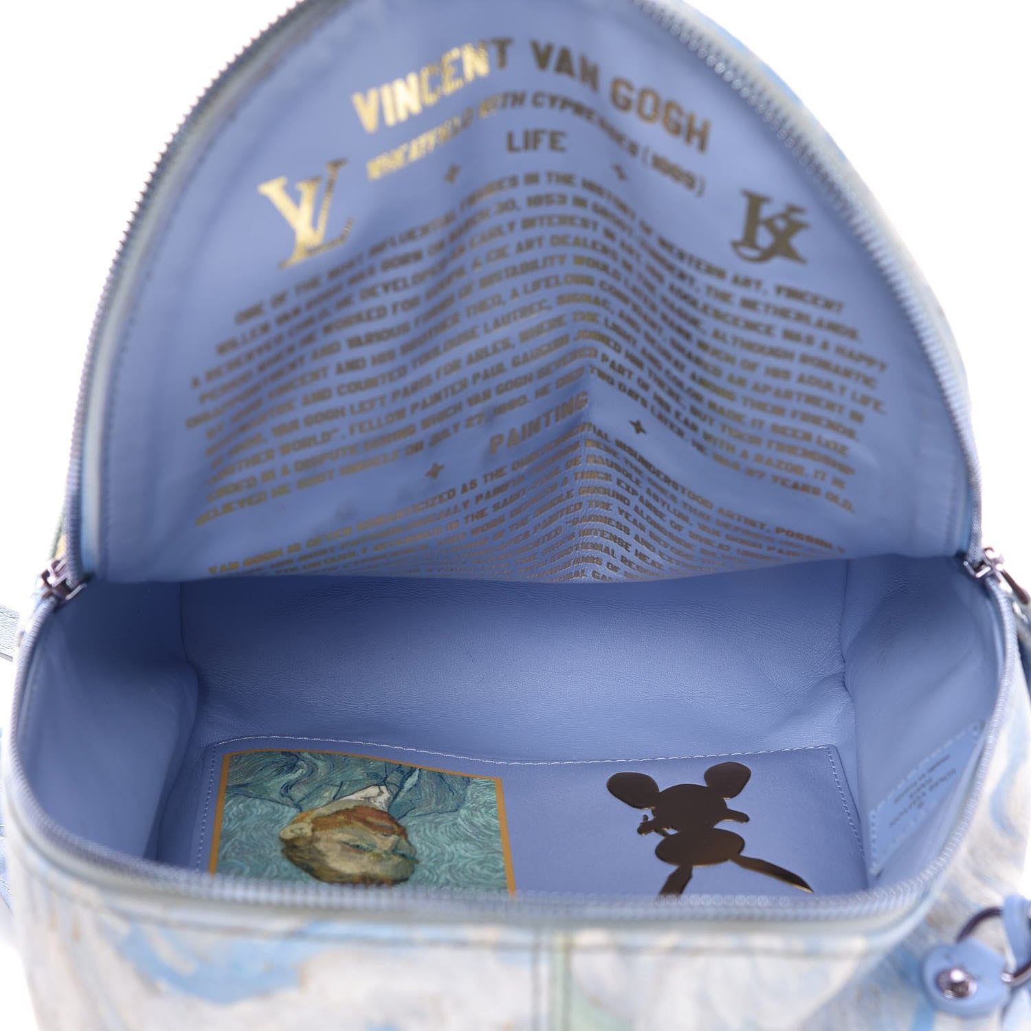 Louis Vuitton Masters Van Gogh Palm Springs Backpack 357214