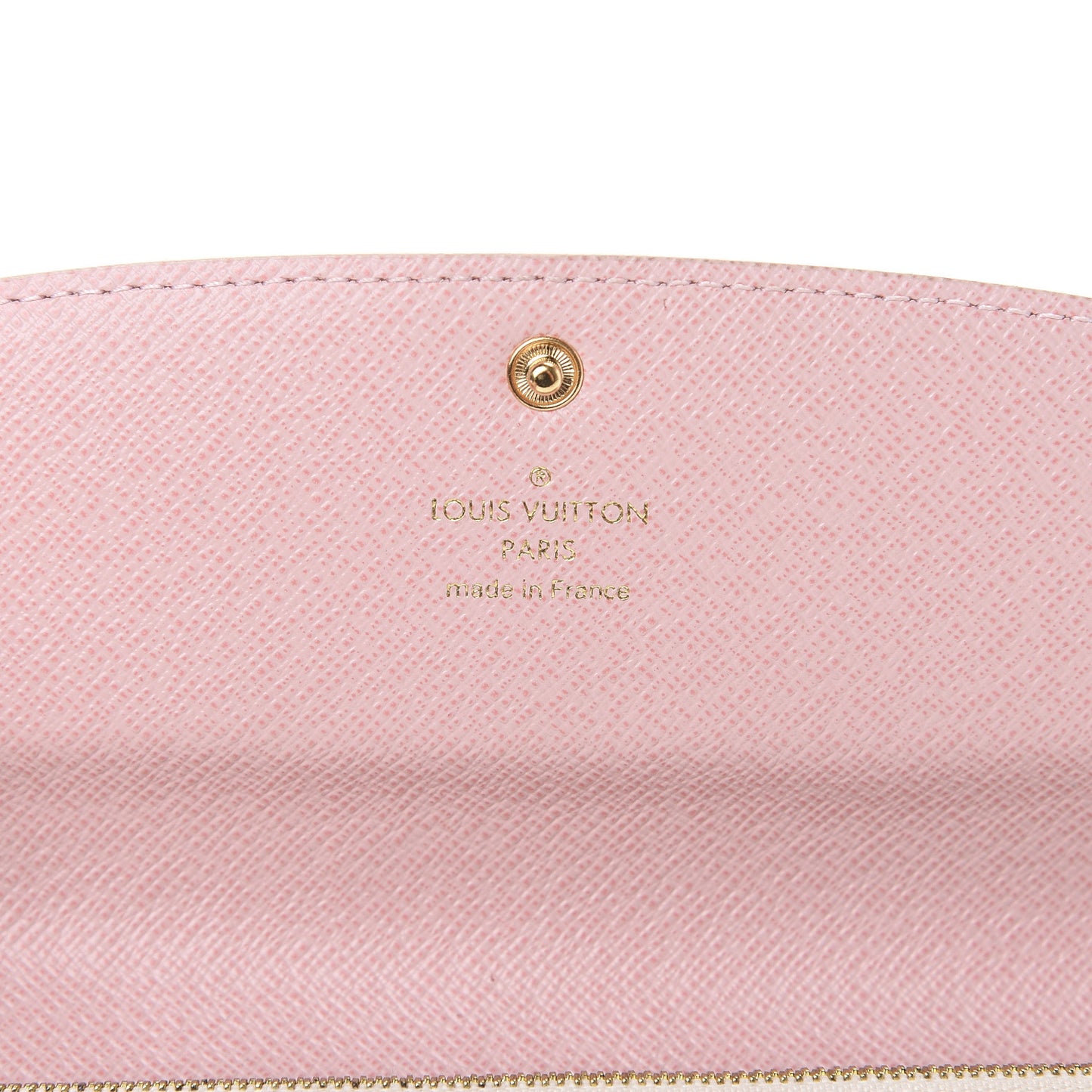 Damier Azur Emilie Wallet Rose Ballerine