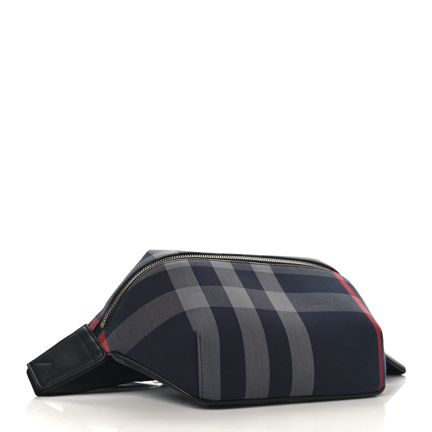 Burberry House Check Sonny Bum Bag Navy Grey 4 of 9