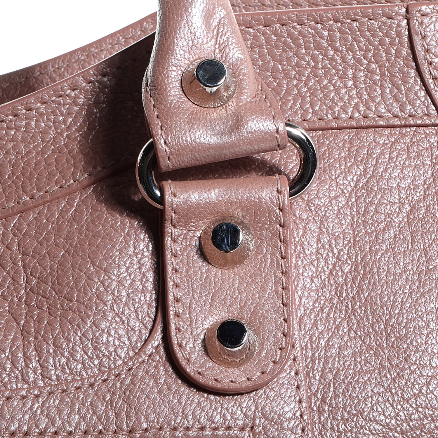 Balenciaga Pearlescent Goatskin Classic Palladium Hardware City Rose Rose Light 9 of 12