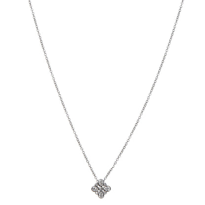 Tiffany Platinum Diamond Enchant Pendant Necklace 1 of 7