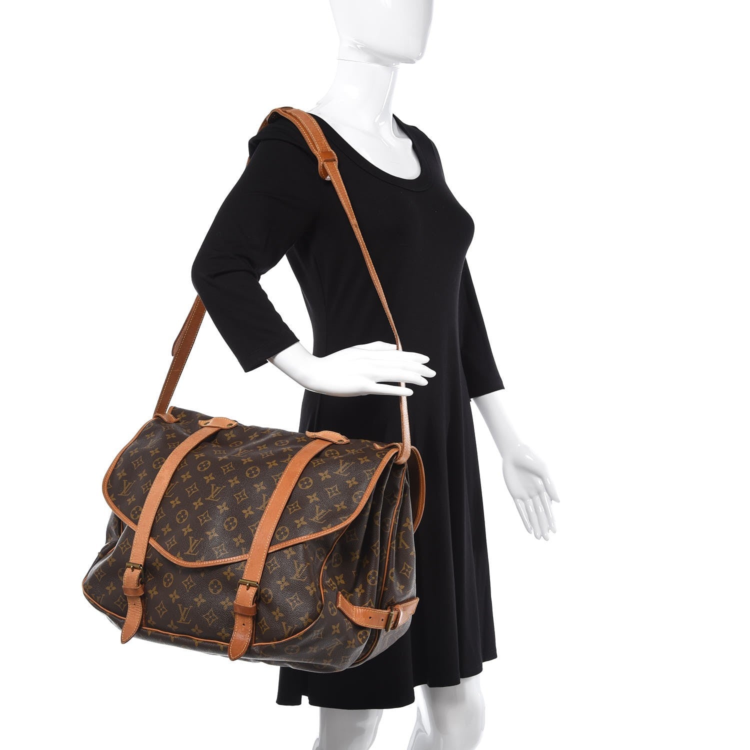 Louis Vuitton Monogram Saumur 43 2 of 21