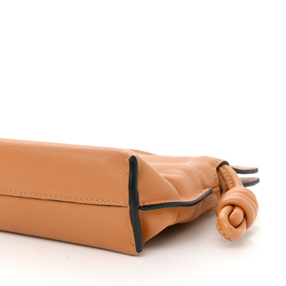 Loewe Calfskin Nano Flamenco Knot Clutch Warm Desert 9 of 9
