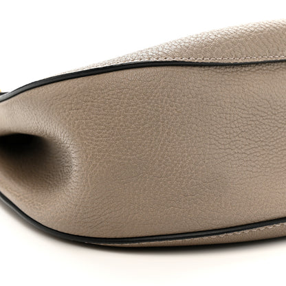 Chloe Grained Lambskin Drew Shoulder Bag Motty Grey 9 of 10