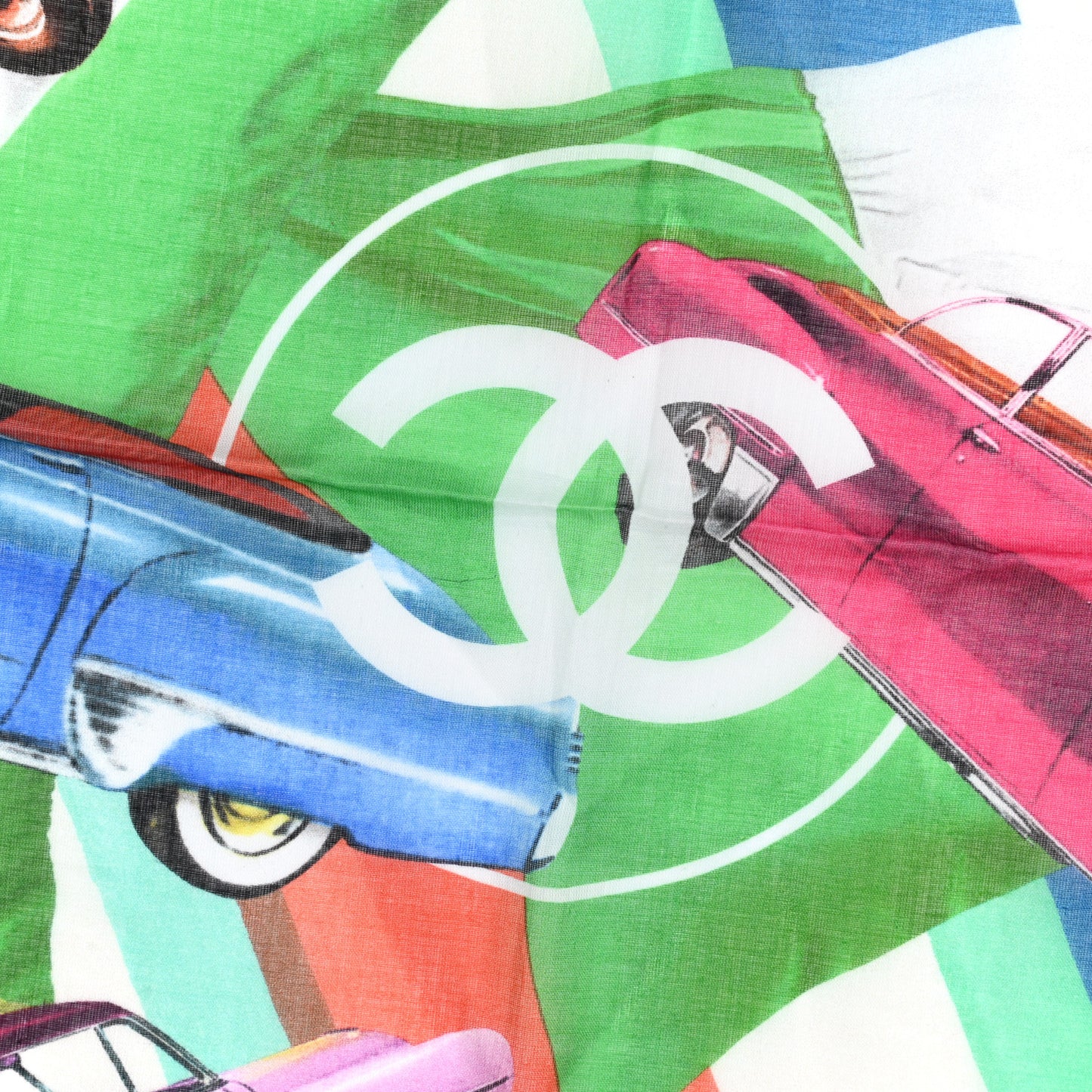 Silk CC Scarf Multicolor