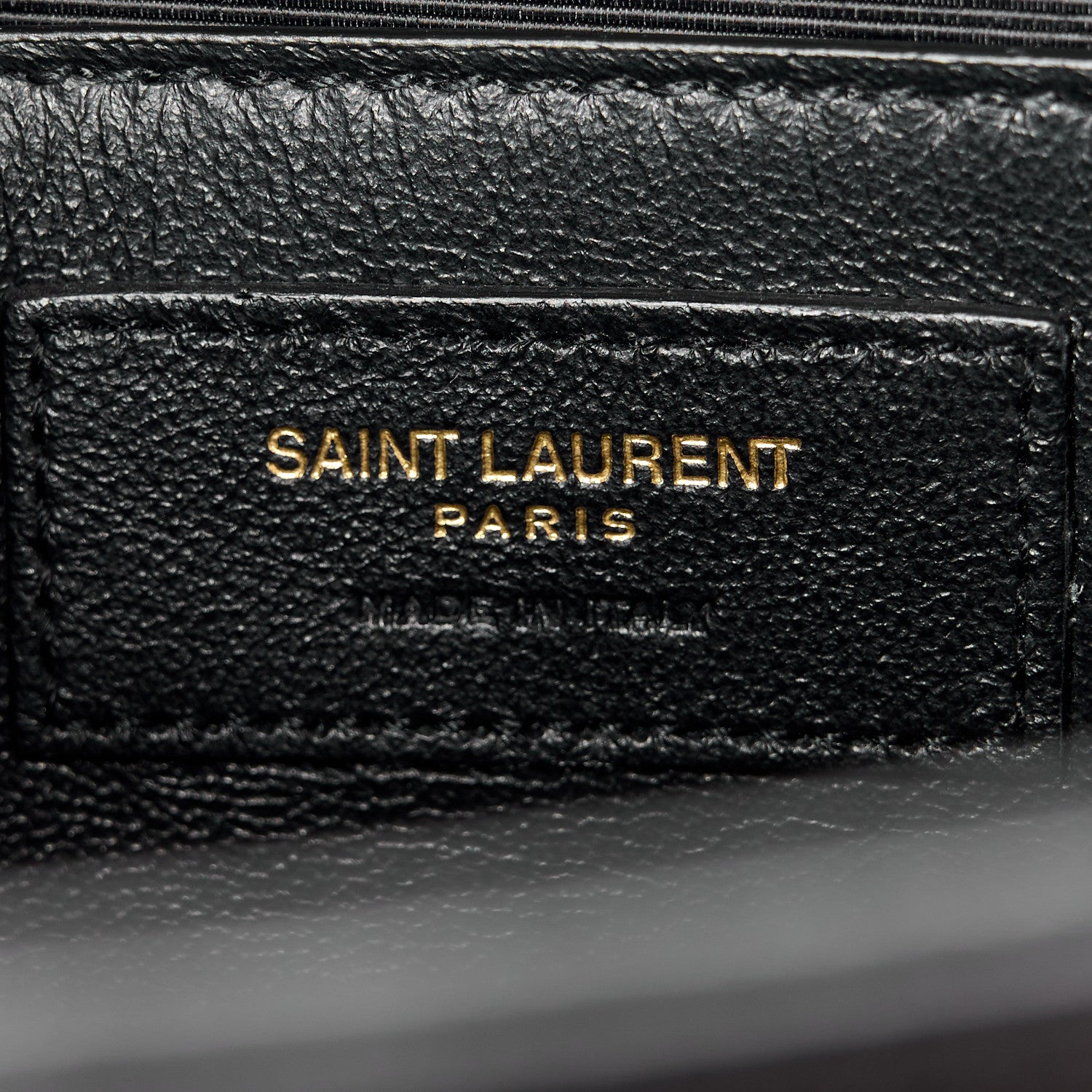 Saint Laurent Grain De Poudre Medium Monogram Kate Satchel Black 7 of 12