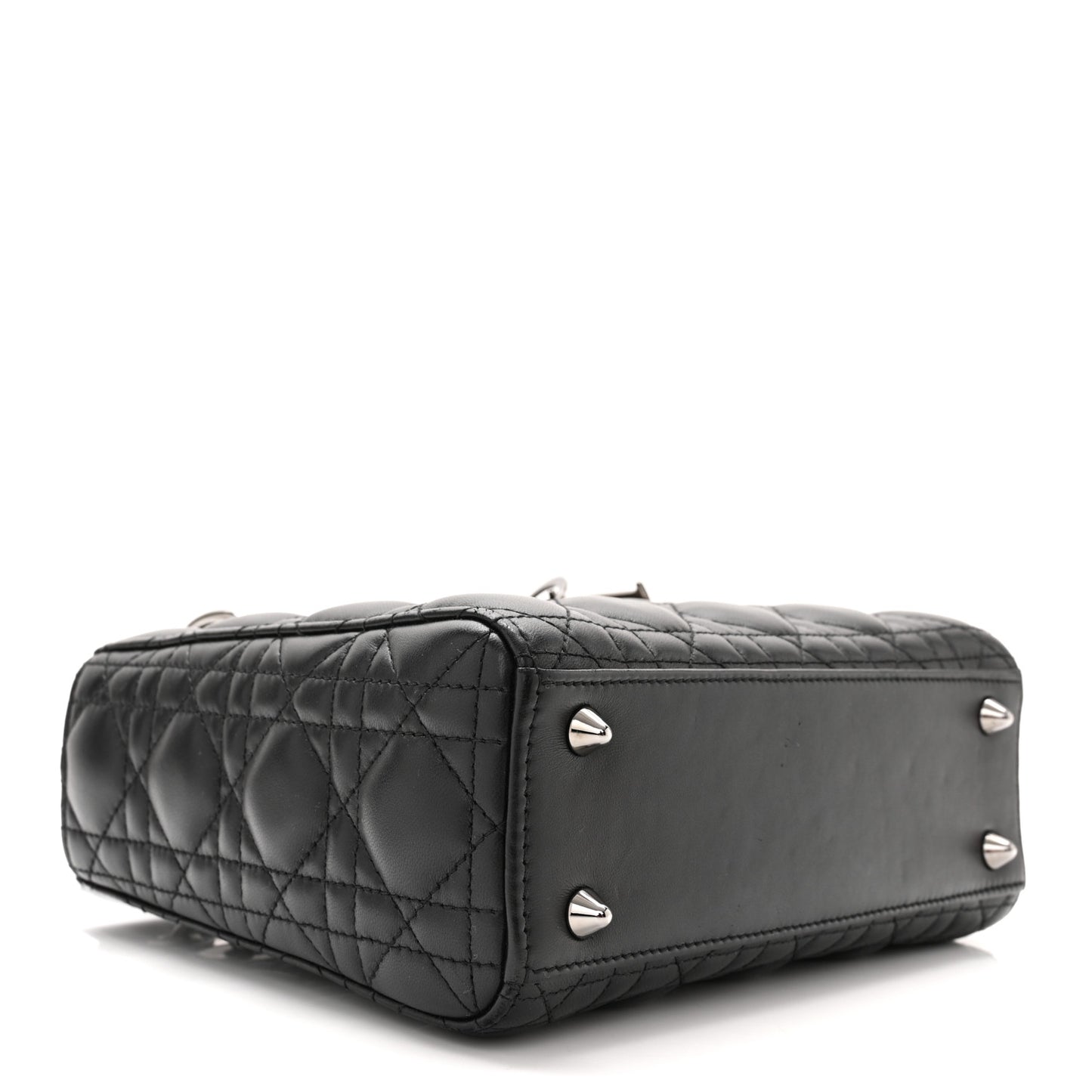 Lambskin Cannage Small My ABCDior Lady Dior Black