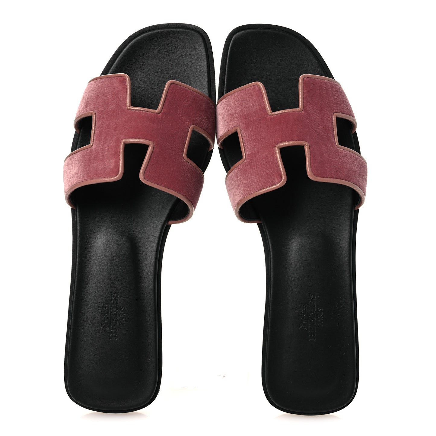 Velvet Nappa Oran Sandals 39 Bois de Rose