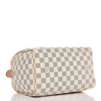 Louis Vuitton Damier Azur Speedy 25 4 of 8