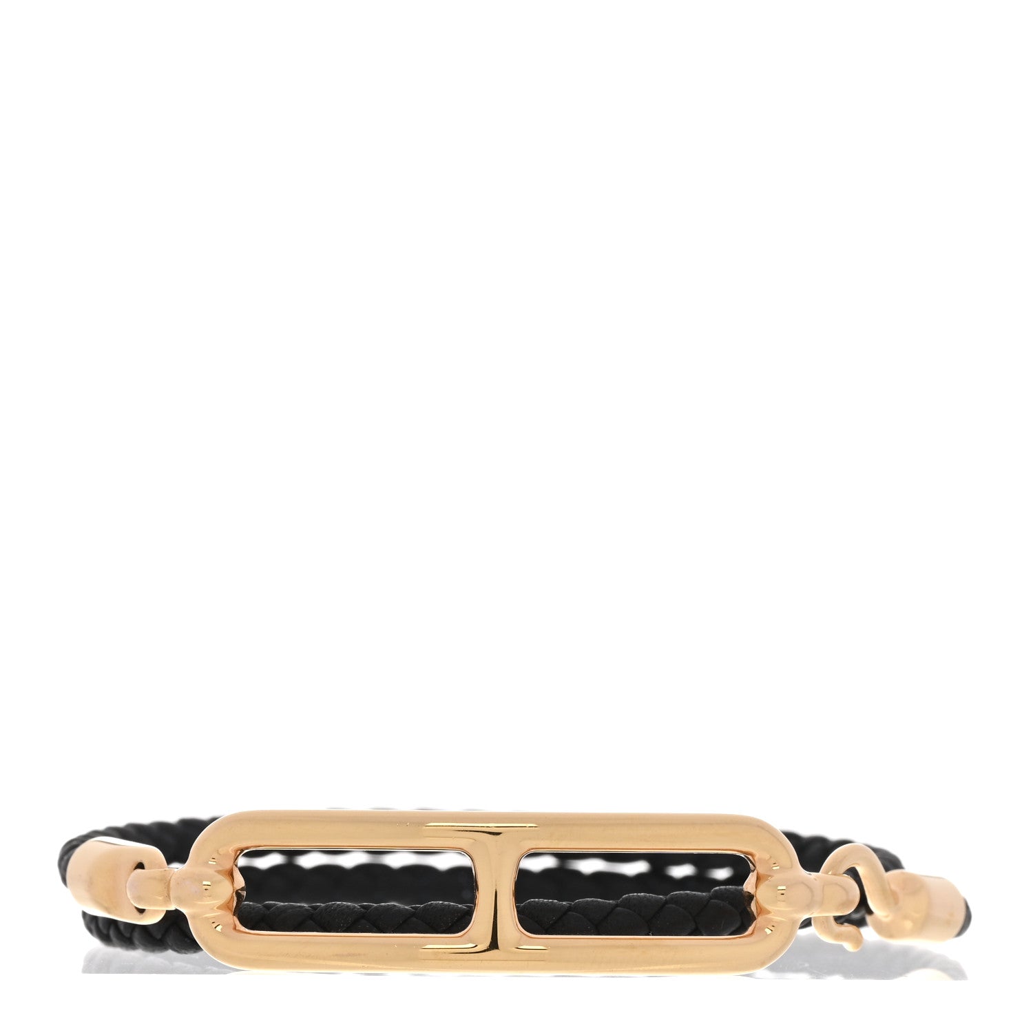 Hermes Swift Roulis Double Tour Bracelet Black 1 of 5