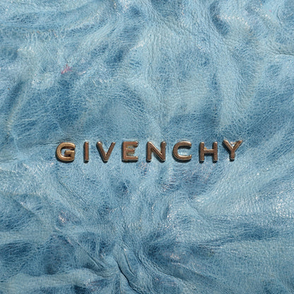 Givenchy Tumbled Sheepskin Medium Pandora Sky Blue 8 of 9
