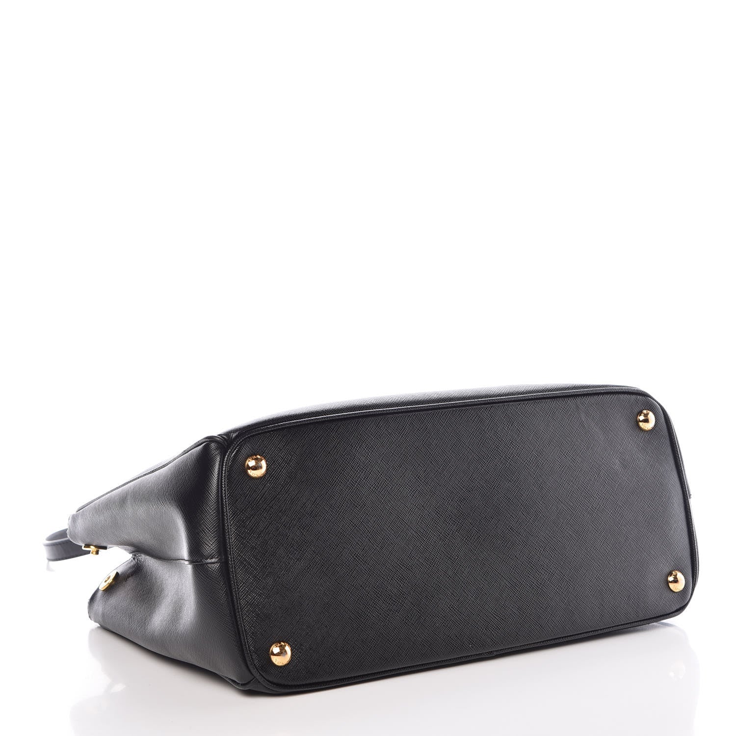Prada Saffiano Medium Galleria Double Zip Tote Black 4 of 7