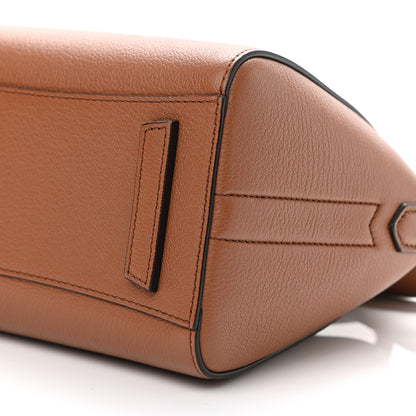 Givenchy Sugar Goatskin Mini Antigona Caramel 9 of 9