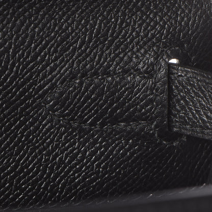 Hermes Epsom Kelly Sellier 28 Black 13 of 35