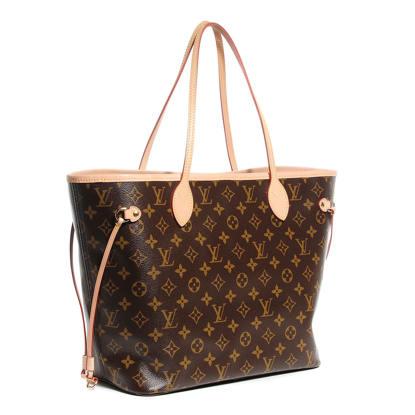 Monogram V Neverfull MM Turquoise