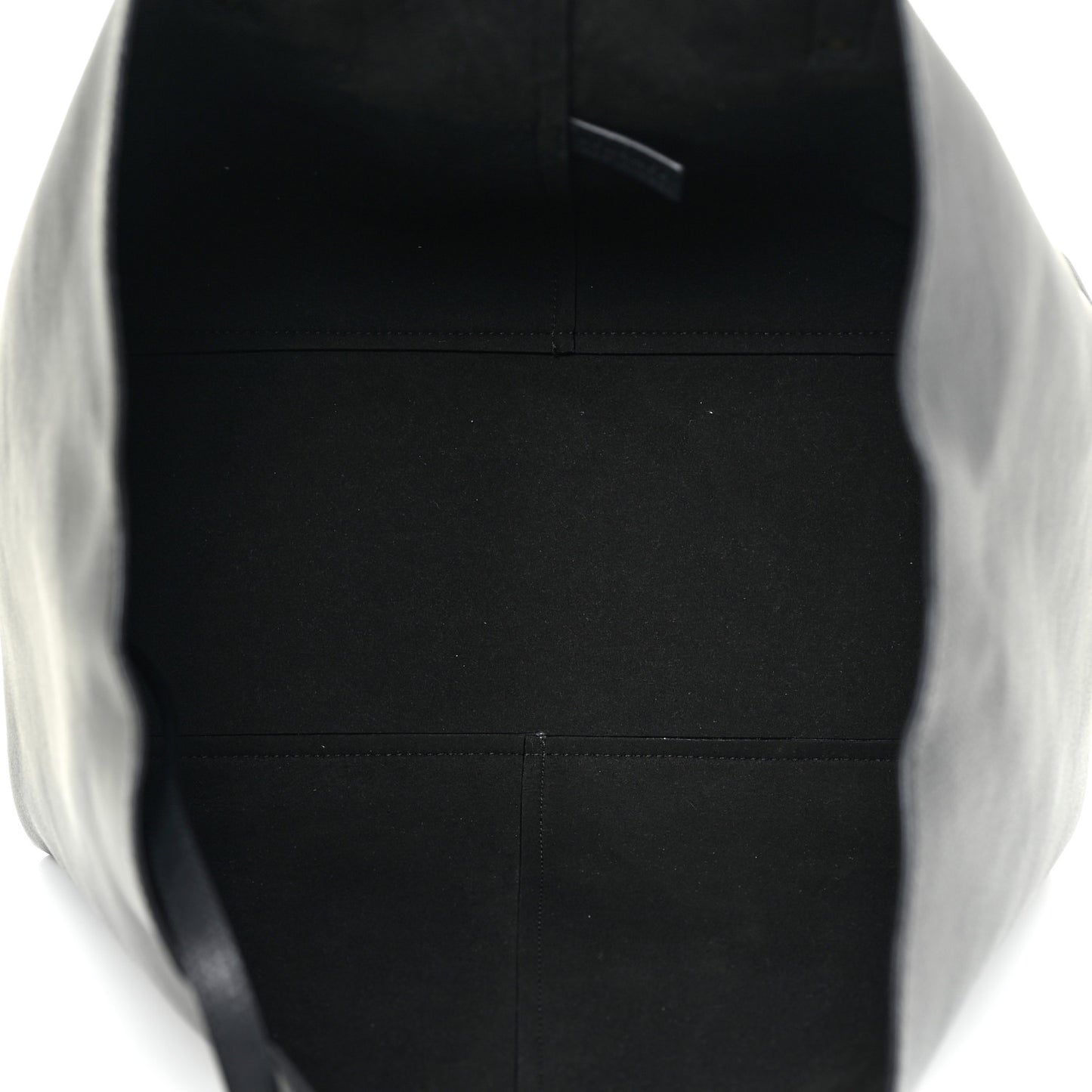 Calfskin Palazzo Tote Black