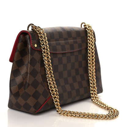 Louis Vuitton Damier Ebene Caissa Clutch Cherry 3 of 9